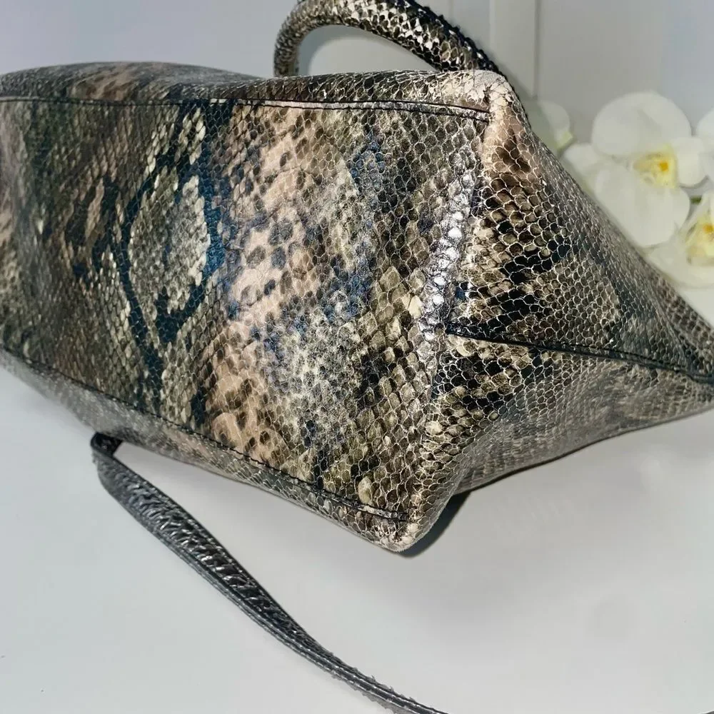 Victoria's Secret Snakeskin Satchel
